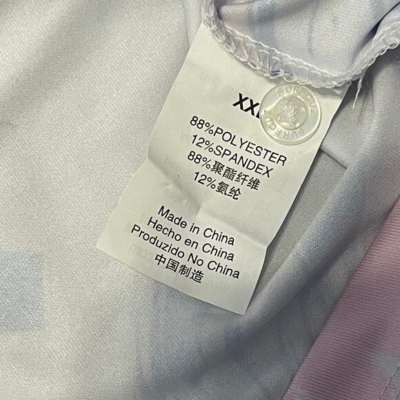 Surf Cuz Mens NEW Size XXL Moisture Wicking Breathable 3 Button Polo Golf Shirt - Picture 9 of 10